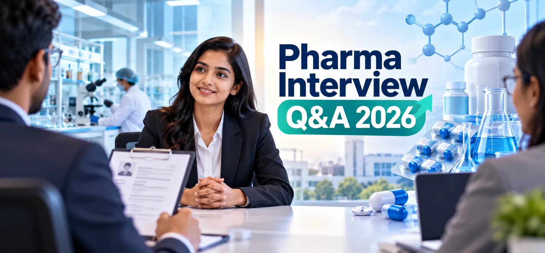 Pharma Industry Interview Questions & Answers 2026